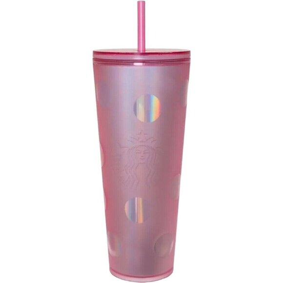 Walt Disney World Piglet Pink Starbucks Tumbler with Straw New - Picture 1 of 9